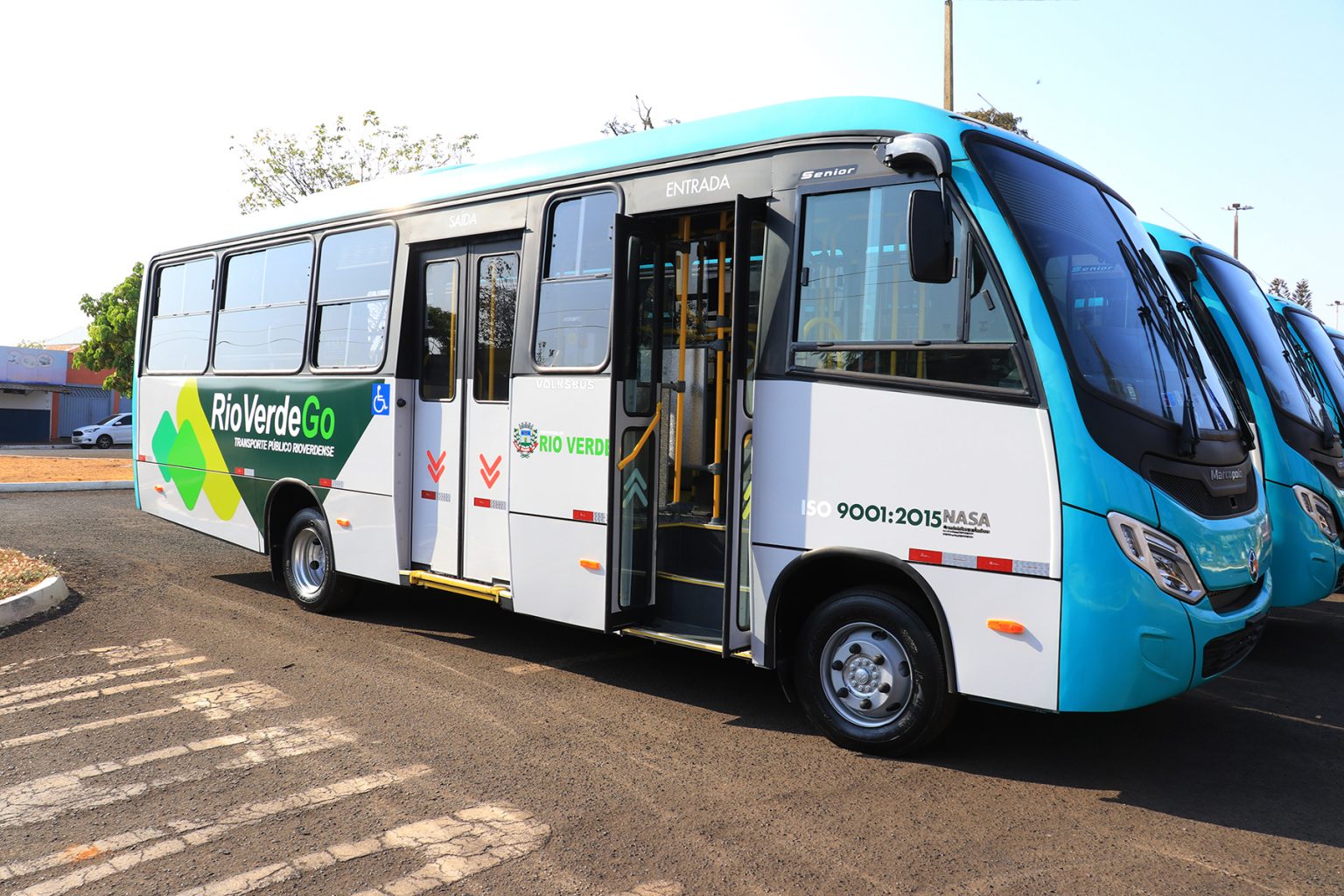 10 novos ônibus para atender o transporte público de Rio Verde ...