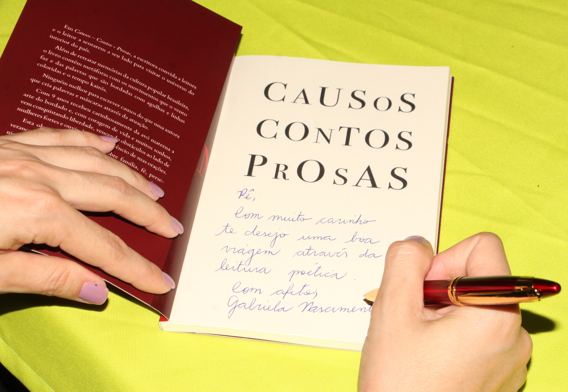 Rio Verde celebra lançamento do livro “Causos, Contos e Prosas”