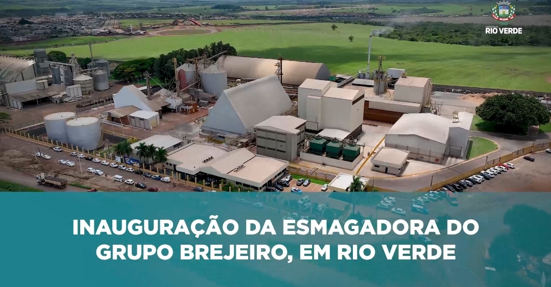 Rio Verde recebe mais uma fábrica de esmagamento de grãos