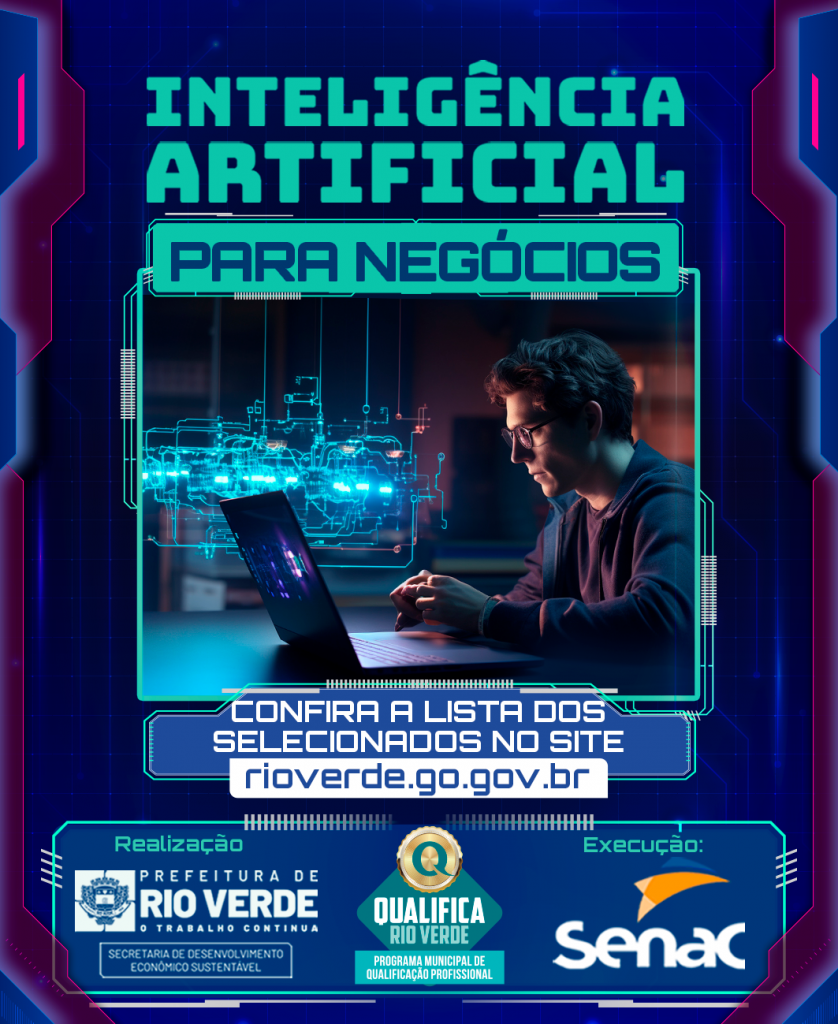 Saiu a lista dos selecionados para o curso de Inteligência Artificial ...
