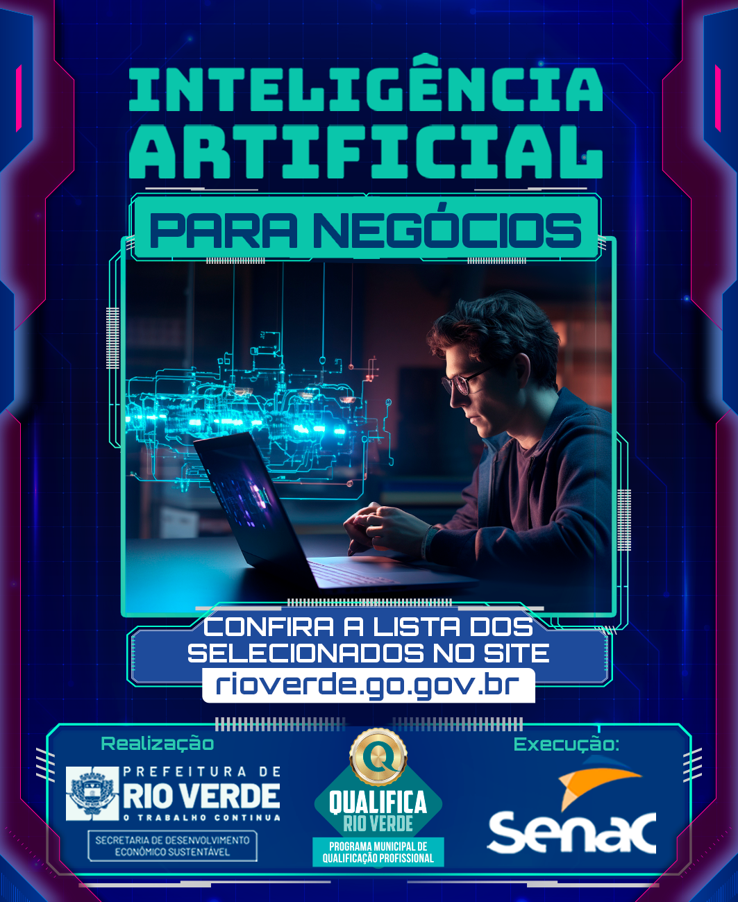 Saiu a lista dos selecionados para o curso de Inteligência Artificial para Negócios