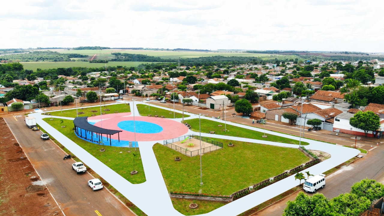 Rio Verde ganha nova praça Prefeitura Municipal de Rio Verde