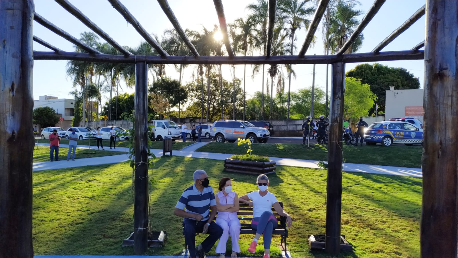 Jardim das Margaridas é contemplado com nova praça Prefeitura