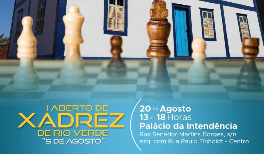 Abertas as inscrições para curso de iniciação em xadrez - Prefeitura  Municipal de Rio Verde